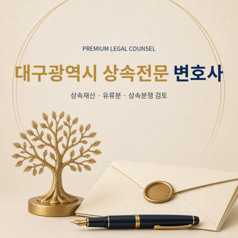 대구광역시 상속전문 변호사