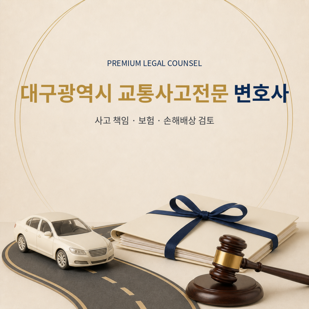 대구광역시 교통사고전문 변호사