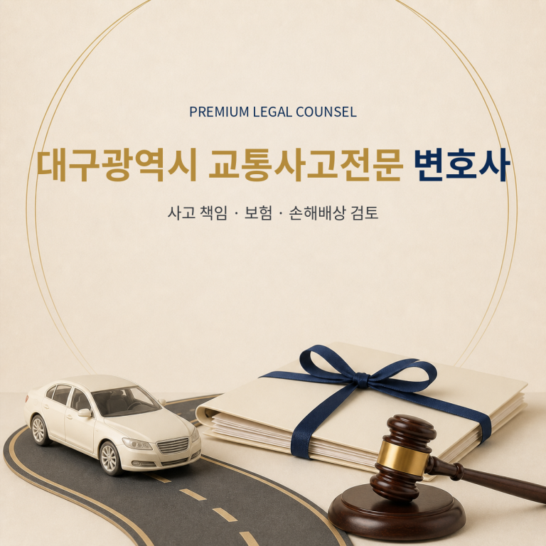 대구광역시 교통사고전문 변호사