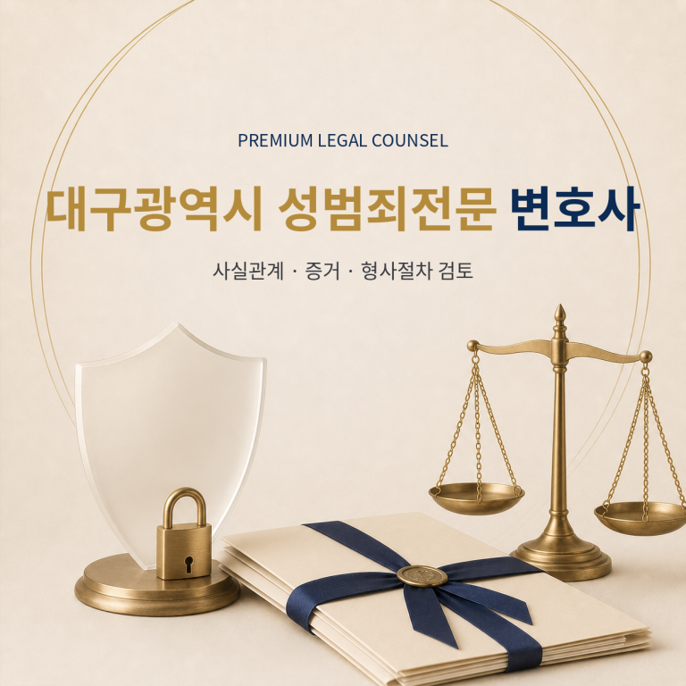 대구광역시 성범죄전문 변호사